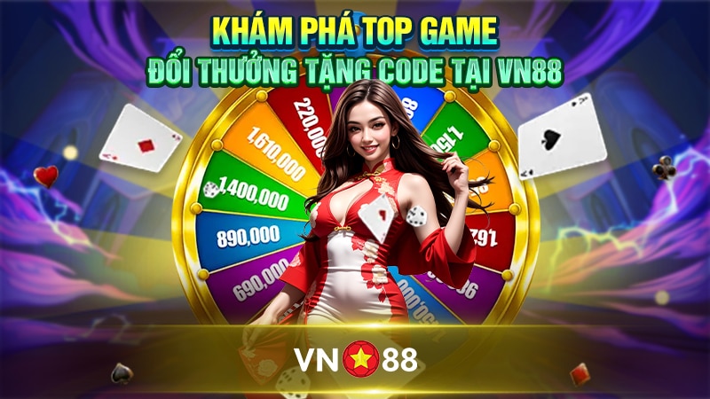 Khám Phá Top Game Đổi Thưởng Tặng Code Tại VN88